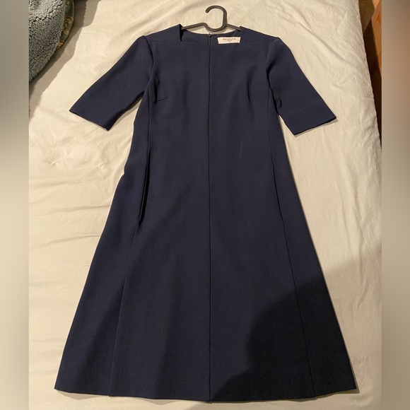 M.M. Lafleur Emily 2.0 Dress in Galaxy Blue Size 0P - Picture 7 of 10
